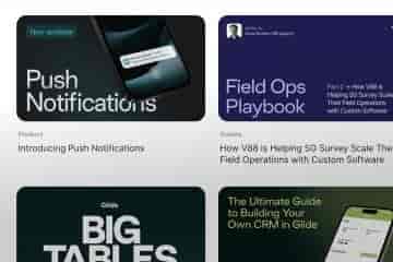 Glide | No Code App Builder | No Code Application Development | Power ...